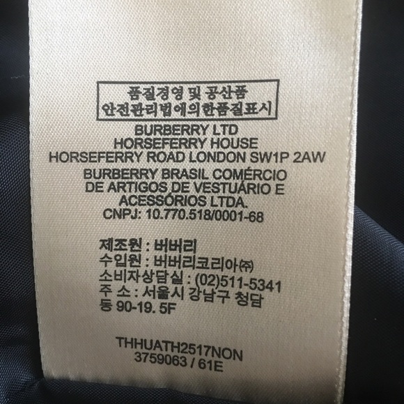 Burberry Brit Red Plaid Wool Tweed Coat US4 - Picture 11 of 14